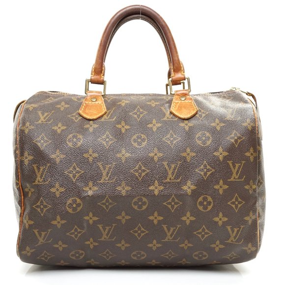 Louis Vuitton Handbags - Auth Louis Vuitton Speedy 30 Hand Bag #6468L18